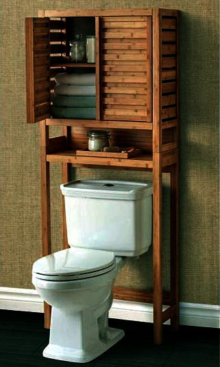 Стелаж над унітазом "Ракін" мускат Миколаїв - фото 1