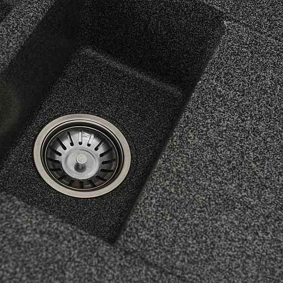 Гранітна мийка для кухні VALESO TOSKANA 7850W матова Графіт Коломыя
