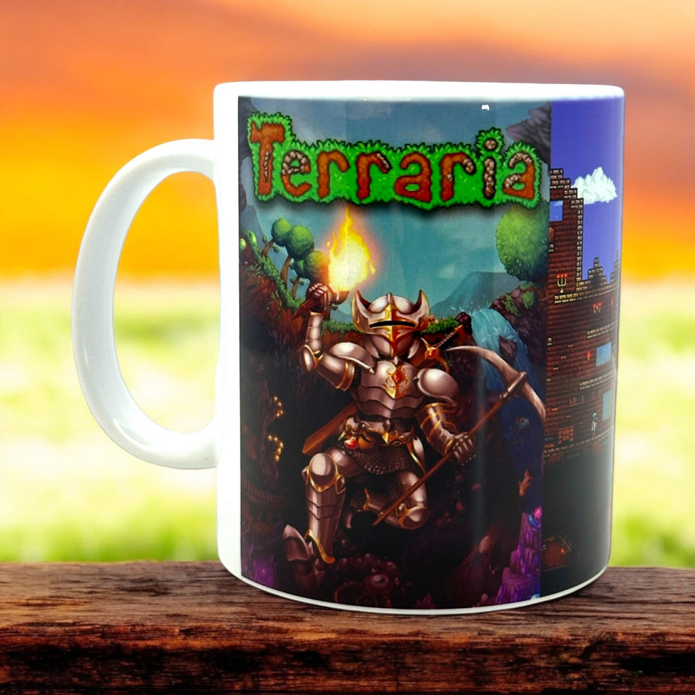Кружка «Terraria — создай свой мир» Городище - изображение 2