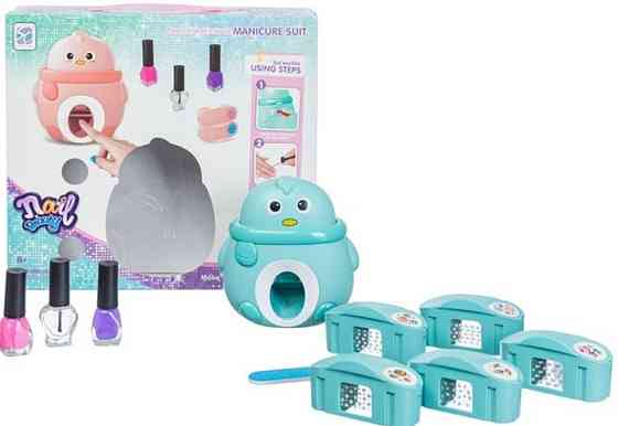 Детский набор для маникюра с принтером штампом для ногтей Nail Beauty. Харьков