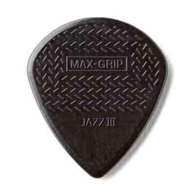 Медіатор Jim Dunlop Max-Grip Jazz III Stiffo Pick 6 шт. (471P3S) Вінниця