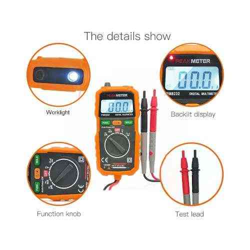Мультиметр портативний цифровий PROTESTER PM8232 Одеса