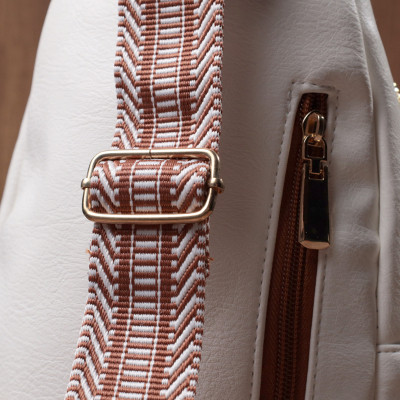 Сумка Vintage Из экокожи Белая (22757) Винница - изображение 5