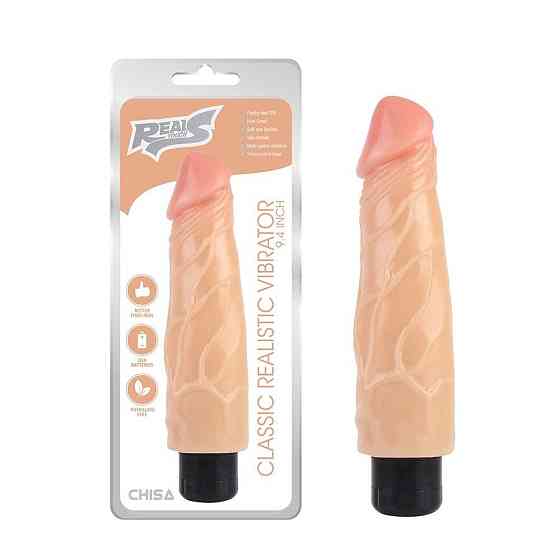 Вибратор реалистичный Chisa Real Touch S Classic, бежевый Sex Aura Киев