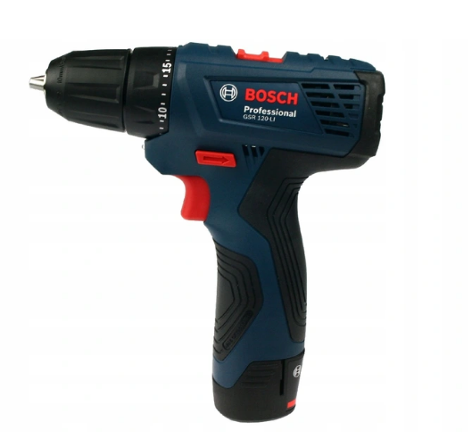 Аккумуляторный шуруповерт Bosch GSR 120 LI (06019G8000): 30/13 Нм, 1300 об/мин, 2 Акб 12 В / 2 Ач Li-ion Киев