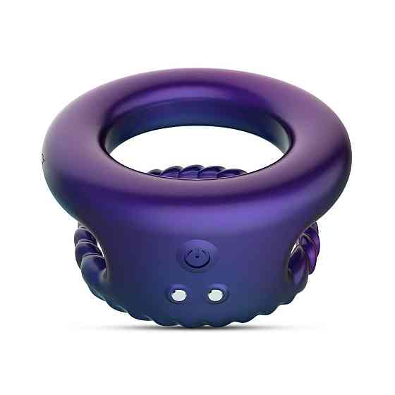 Ерекційне віброкільце Hueman - Jupiter Vibrating Cock and Ball Ring Sex Aura Київ