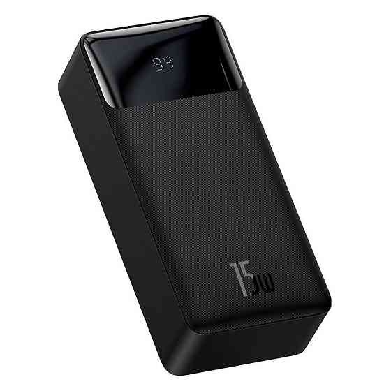 Power bank (Зовнішній акумулятор) Baseus Bipow 15 W 30 000 mAh TereML-K01 (Чорний) Миколаїв