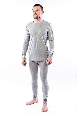 Комплект мужского нижнего белья, серый меланж топ Крохатушка одяг Киев