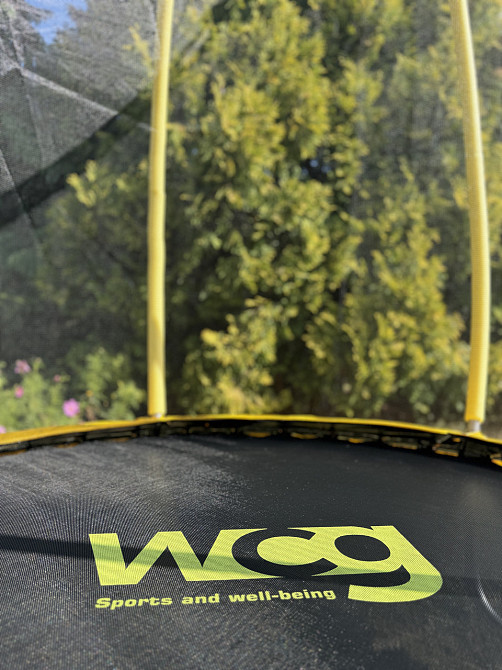 Батут WCG 187 см з внутрішньою захисною сіткою та LED підсвіткою 6FT (W-0603) Київ - фото 7