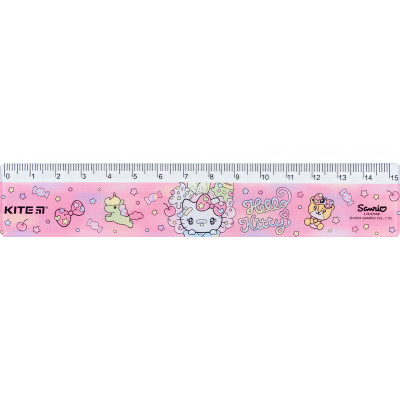 Лінійка Kite Hello Kitty, 15 см (HK24-090-2) Вінниця - фото 1