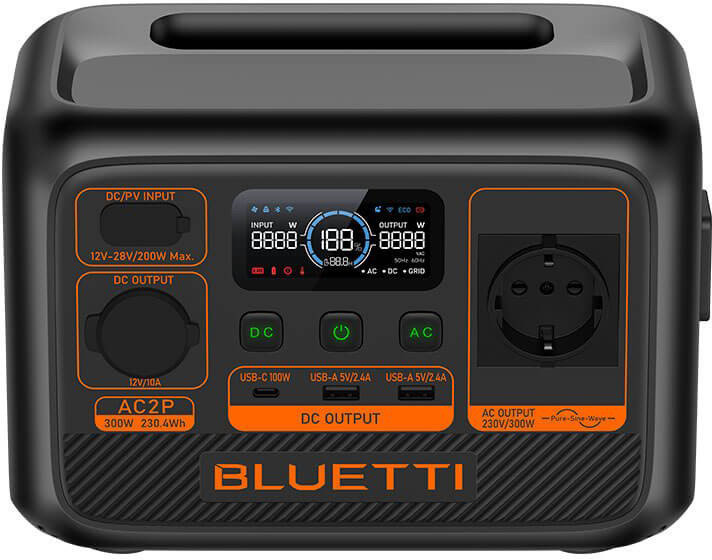Зарядна станція Bluetti AC2P 300 Вт / 230.4 Вт| год (AC2P) Чернігів - фото 4