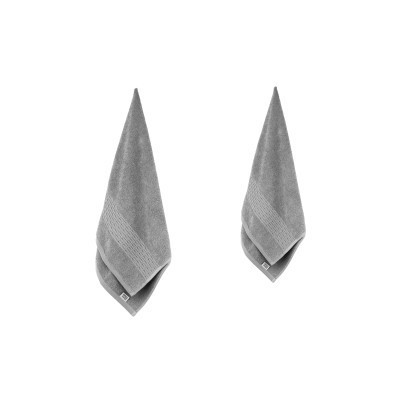 Рушник Ardesto набір махрових Lotus 2 шт 50х90 см індіго, 70х140см, 100% бавовна, сірий (ART2357SG) Вінниця - фото 7