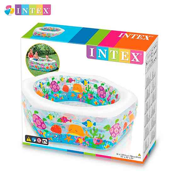 Intex 56493 надувной семейный бассейн 