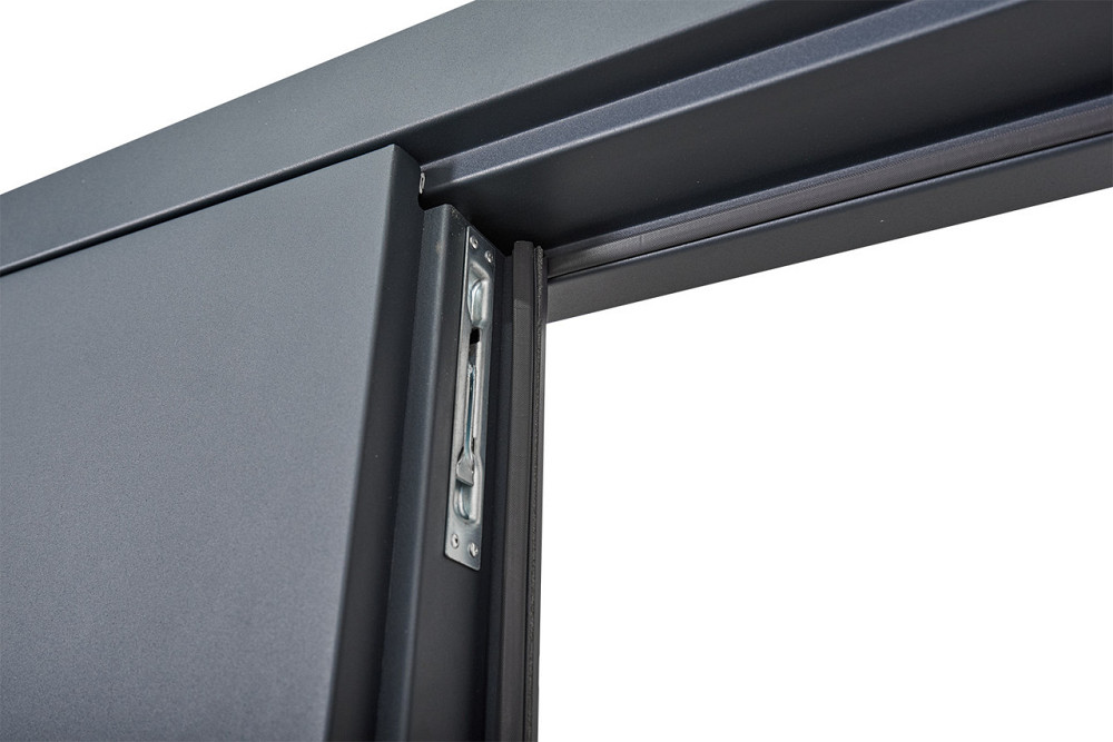 Двери уличные, модель SOLID 76 Антрацит 1200 Киев - изображение 6