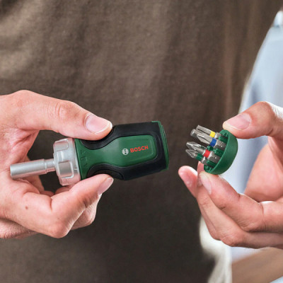 Набір викруток Bosch з тріскачко 6 насадок (1.600.A02.7PN) Вінниця - фото 5