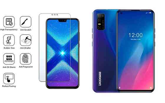 Защитное стекло NeoGlass для Doogee N30 – ультрапрозрачное и устойчивое Киев