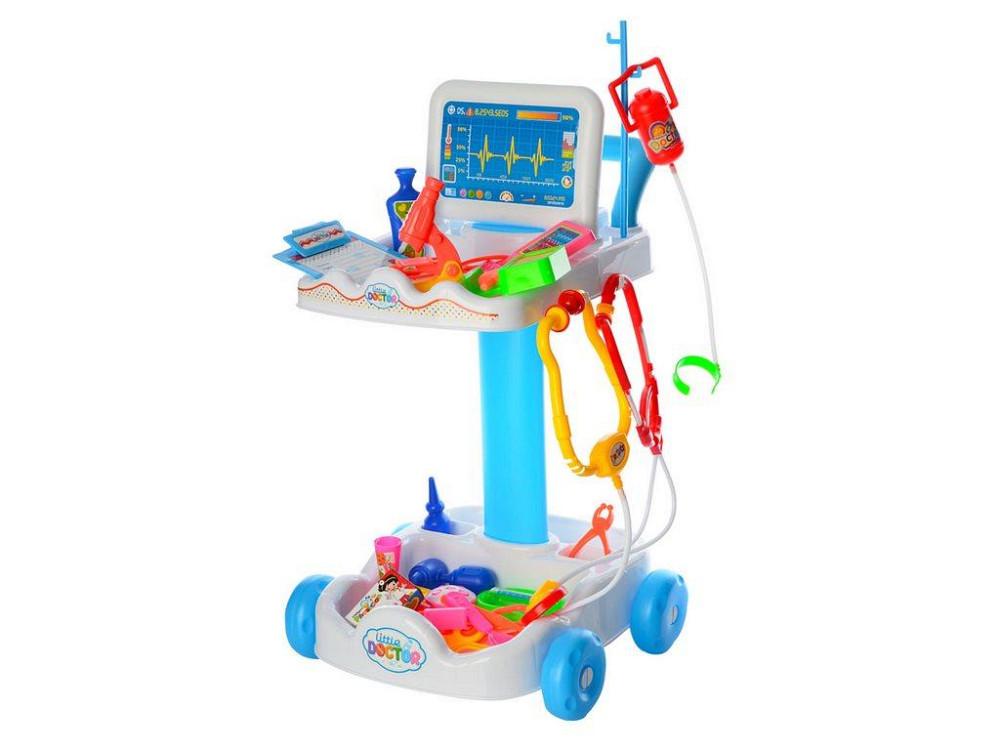 Ігровий набір-візок Limo Toy Вмілий лікар розмір 30,5-30-51 см (606-1-5) Чернігів - фото 1