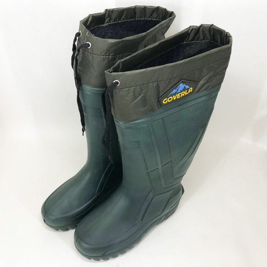 Сапоги резиновые ПВХ мужские 42р 28см, Резиновые сапоги мужские для охоты Легкие для рыбалки CL-37 Ивано-Франковск - изображение 10