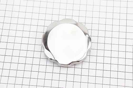 УЦІНКА Кришка бака паливного D-70mm, 168F/170F/173F/177F/182F/188F/190F, метал, "ХРОМ", Тип 1 (невеликі потертості, див. фото) Киев