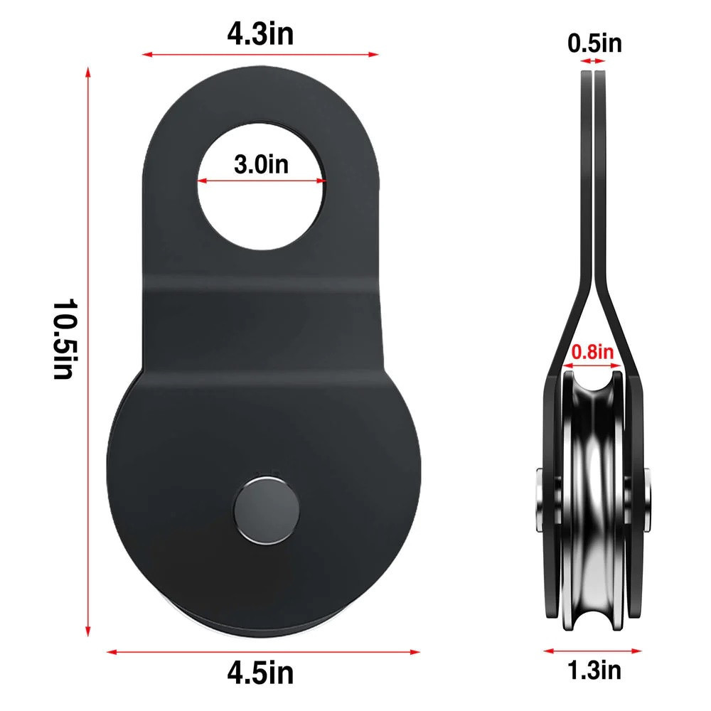 X-BULL Роликовий блок на 8 тонн з розємом. Киев - изображение 3