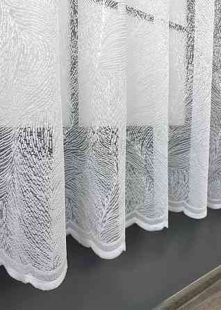 Тюль VR-Textil 1781т Жаккард Белый 300х140 см (42-1065) Киев