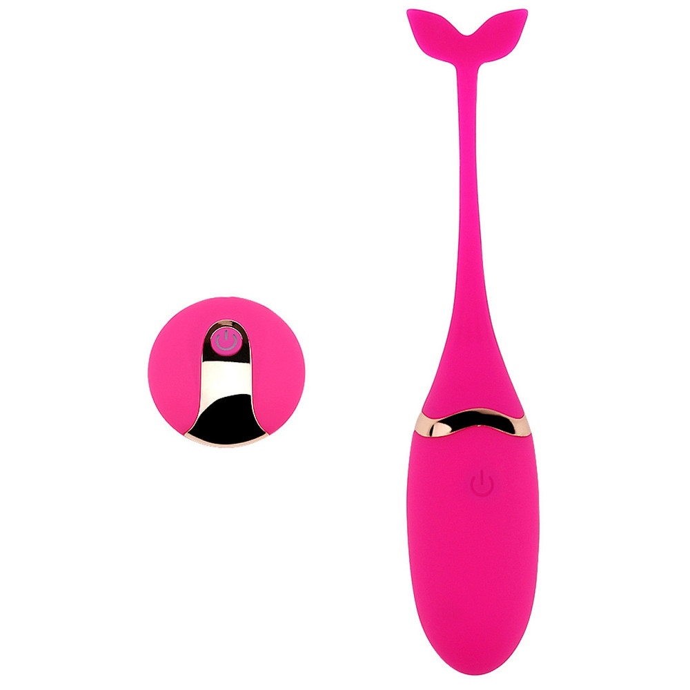 Віброяйце з пультом керування Vibratong egg (pink) USB Sex Aura Київ - фото 1