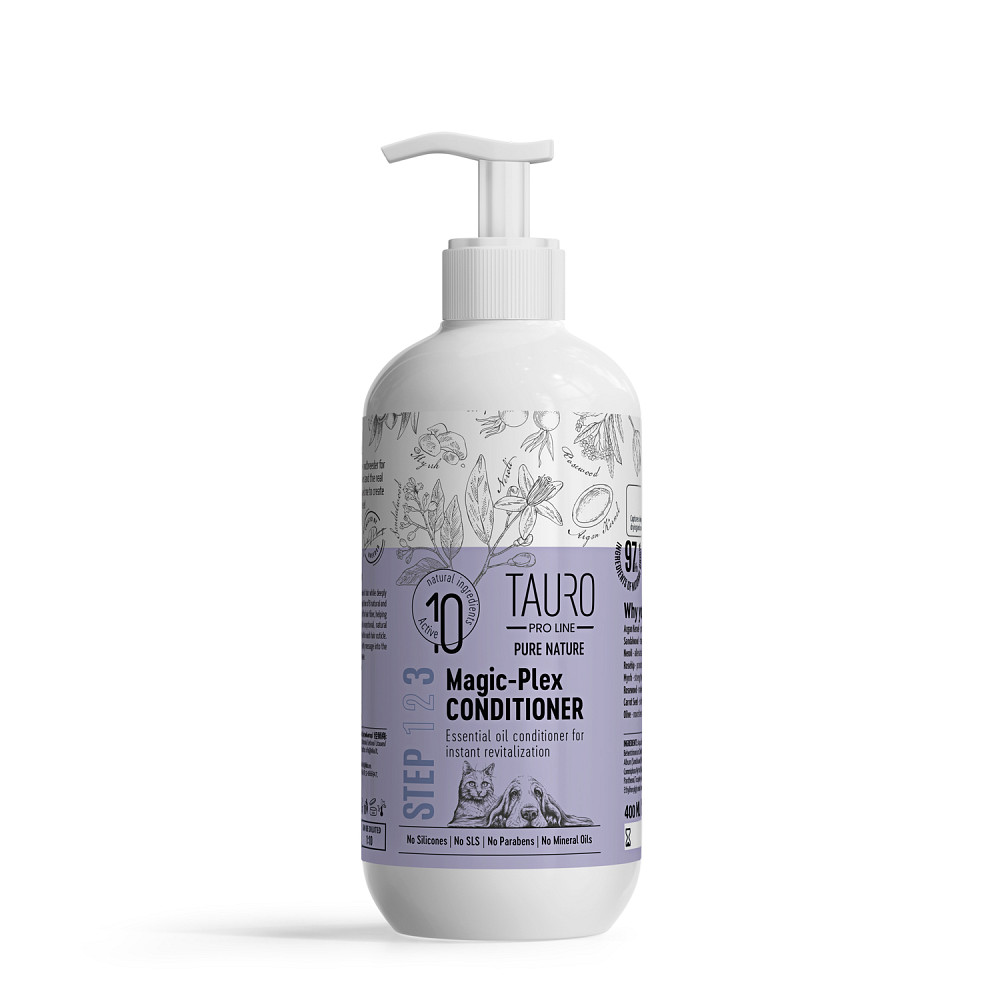 Tauro Pro Line Pure Nature Magic-Plex Conditioner Кондиціонер для відновлення шерсті собак і котів, 400 мл Киев - изображение 1