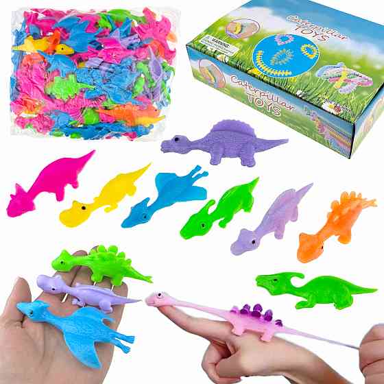 Игрушка на палец стреляет Динозавры 100 шт Киев