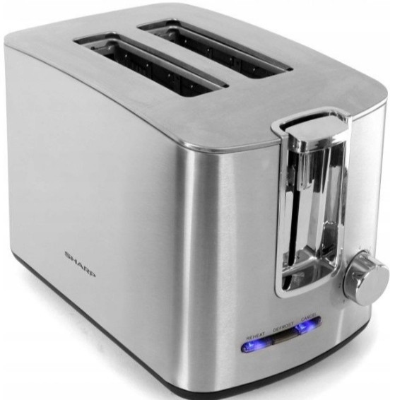 Тостер Sharp INOX 850 Вт. 2 Тоста Киев - изображение 7