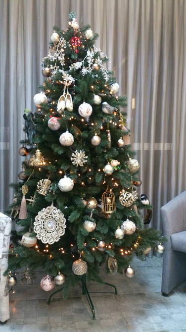 Штучна пухнаста ялинка Еліт (висота 3.50 м) лита (Зелена) Київ - фото 7