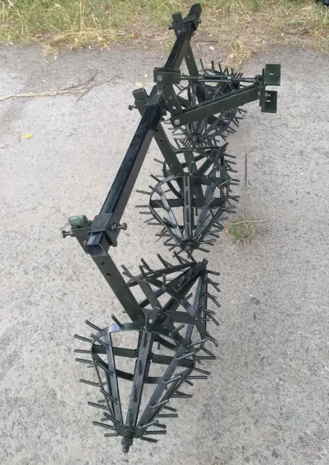 Культиватор-ёж 3-корпусный для мототрактора (1-точка, ширина 38–53 см) Харьков - изображение 3