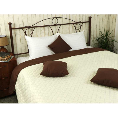 Покривало Руно Двостороннє Барселона шоколадно-молочне 150х212 см (360.52У_Барселона) Вінниця - фото 6