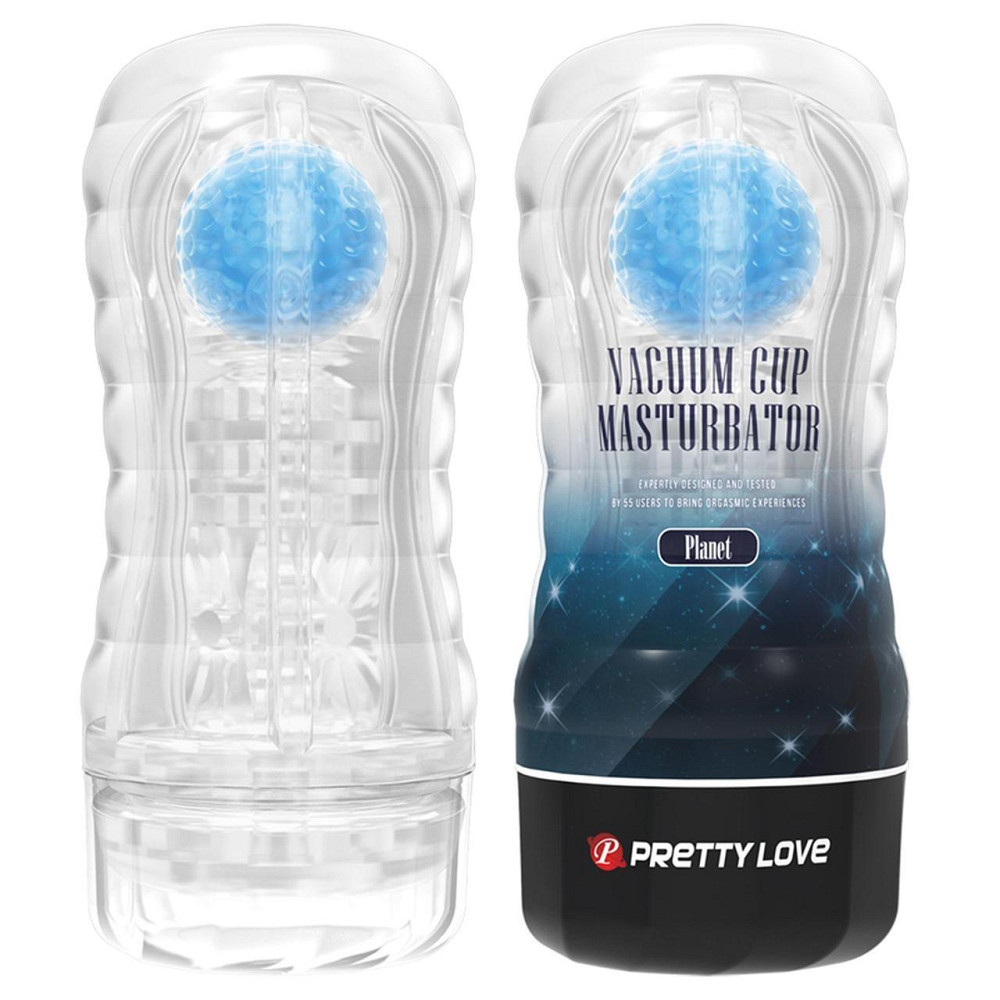 Вакуумний мастурбатор в колбе Pretty Love Planet с шариком, 18 х 7.7 см Sex Aura Киев - изображение 1