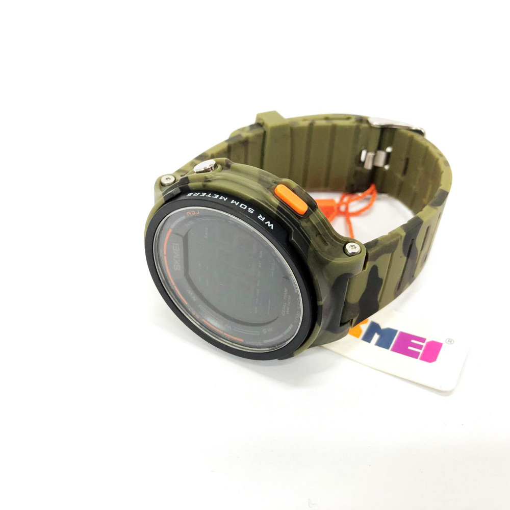 Годинник тактичний протиударний SKMEI 1841CMGN, Годинник для подорожі Рибальський TB-33 Львів - фото 14