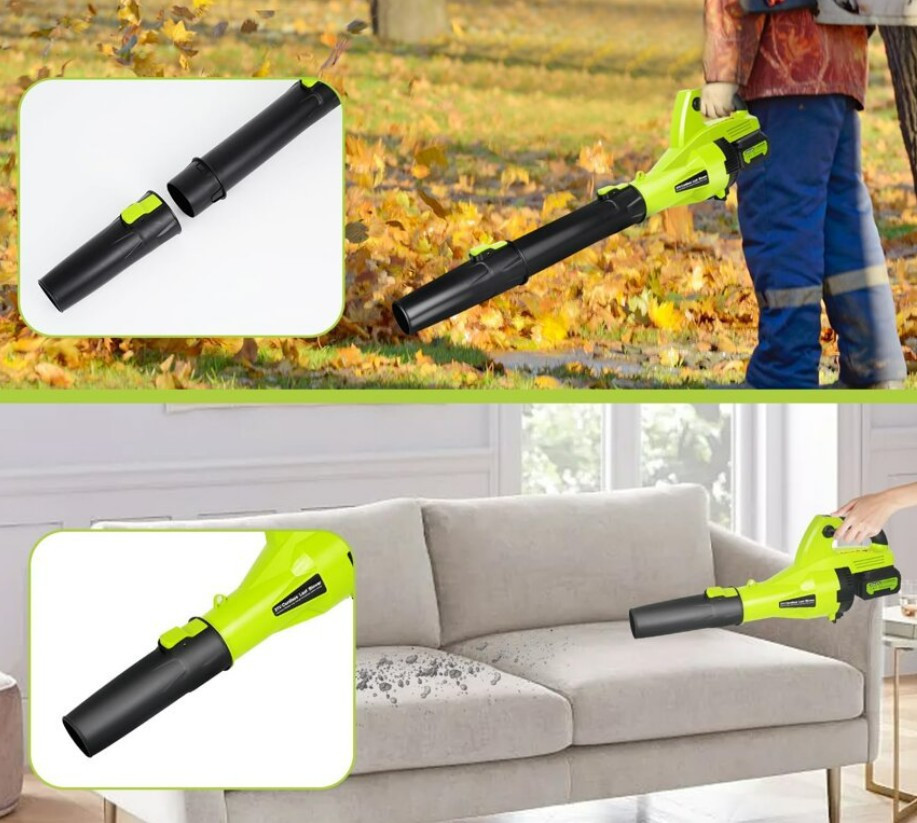 BX-111 Акумуляторна Повітродувка 800 м³/год, 2x48 В 6 Аг, 2 Швидкості, Регульована Головка, 94 см Одеса - фото 10