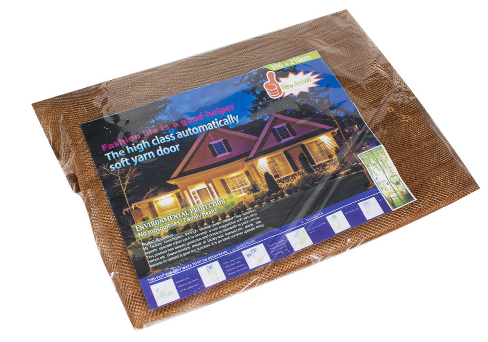 Дверная антимоскитная сетка на магнитах черный, голубой , коричневый,бордовый Днепр - изображение 4