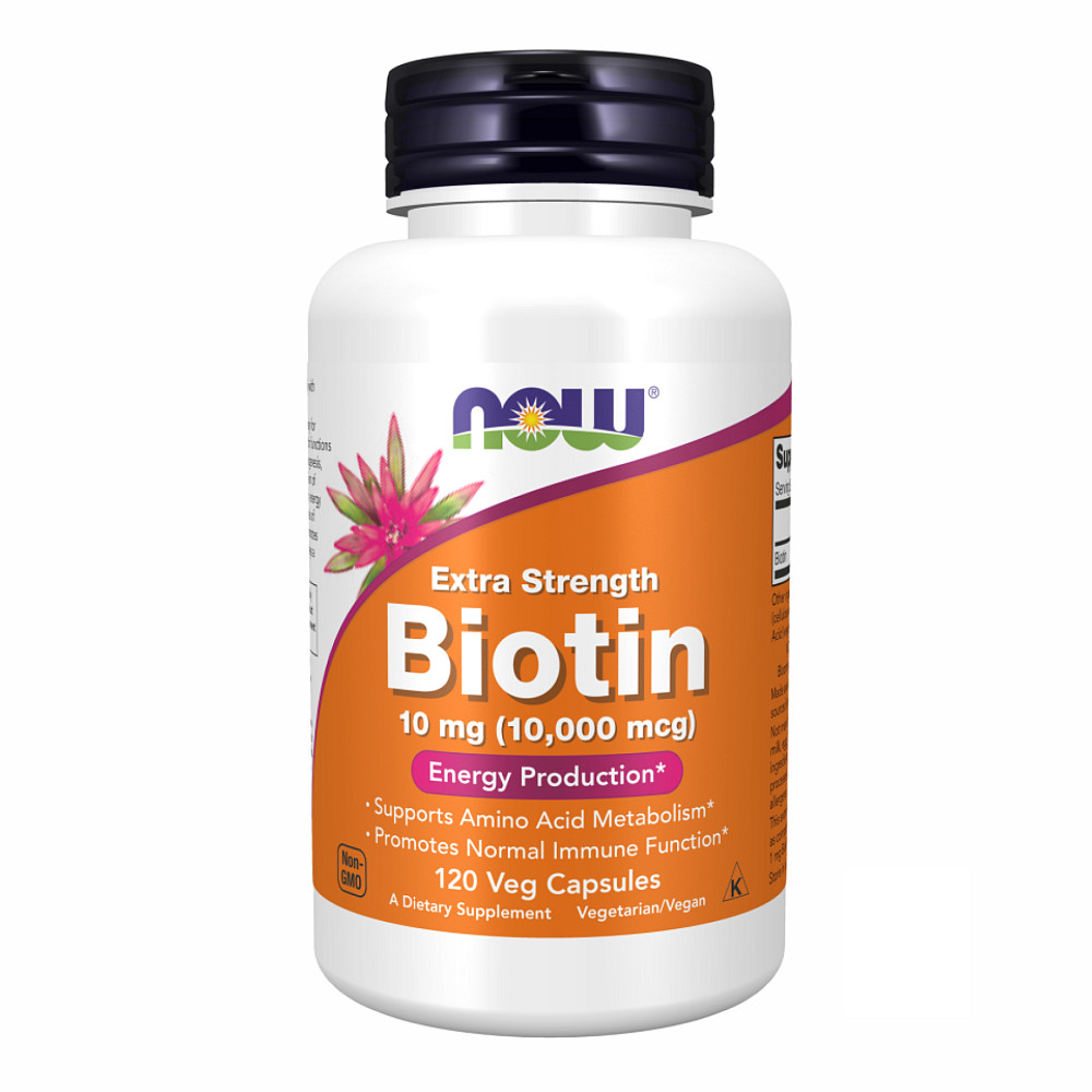 BIOTIN 10mg (10,000mcg) - 120 vcaps Луцк - изображение 1