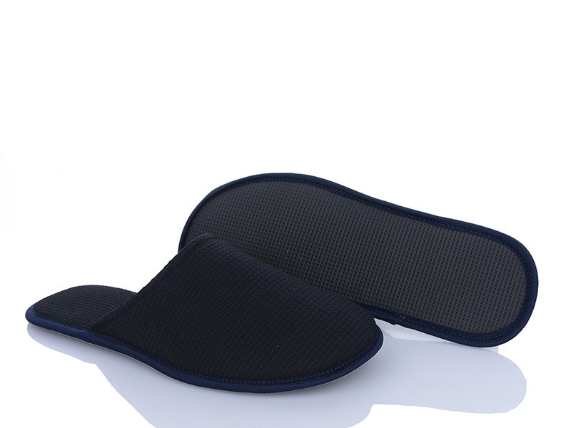 Хатні капці чоловічі сині закритий носок Одеса - фото 4