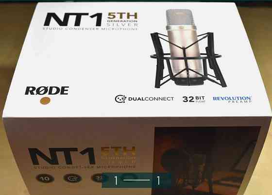 Микрофон: Rode NT1 GEN 5 / B, Киев
