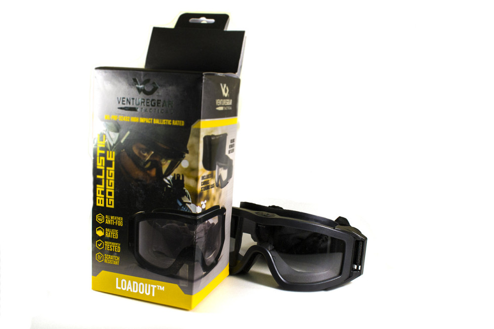 Окуляри захисні з ущільнювачем Venture Gear Tactical Loadout (clear) Super Anti-Fog H2MAX, прозорі Запоріжжя - фото 7
