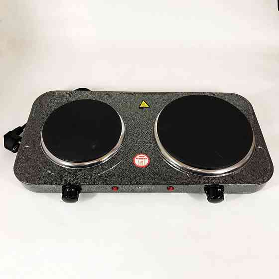 Кухонна електрична плита на дві конфорки Sea Breeze SB-065 2500 Вт, Кухонна плита електро для кухні CB-51 Івано-Франківськ