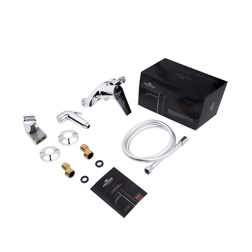 Набор для гігієнічного душу зовнішнього монтажу Kroner KRP Enzo - C052 Київ - фото 6