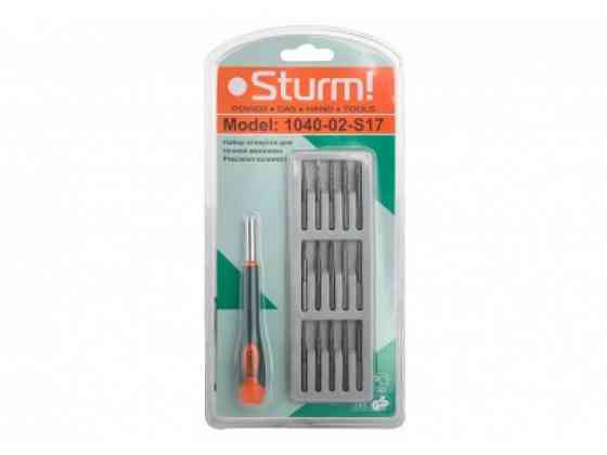 Набор отверток для точной механики Sturm, 17 шт. 1040-02-S17 (читать описание) Ровно