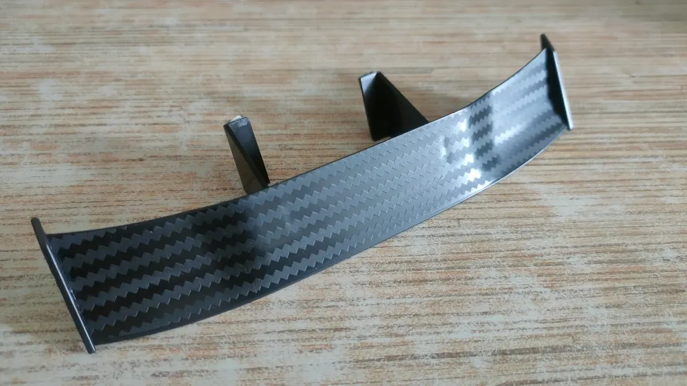 Спойлер-мини под карбон Чёрный на авто Киев - изображение 6