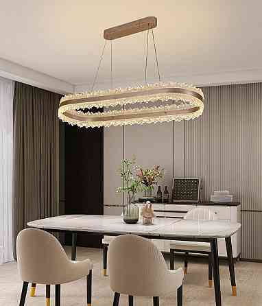 VALESO Світлодіодна підвісна люстра Золото Коломыя