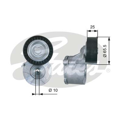 Натягувач ременя з роликом Gates T39281 Вінниця - фото 1