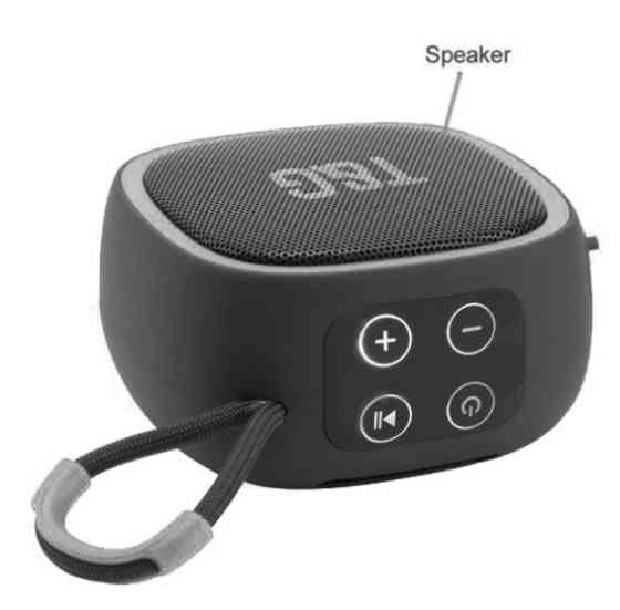 Портативная беспроводная колонка TG659, Bluetooth, Black Днепр