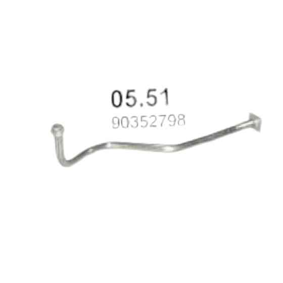 Труба Nexia алюміній (штани) приймальна Мукачево