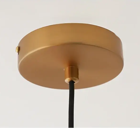 Світлодіодна люстра Симфонія 5023 (Золота) на 3 плафони Вінниця