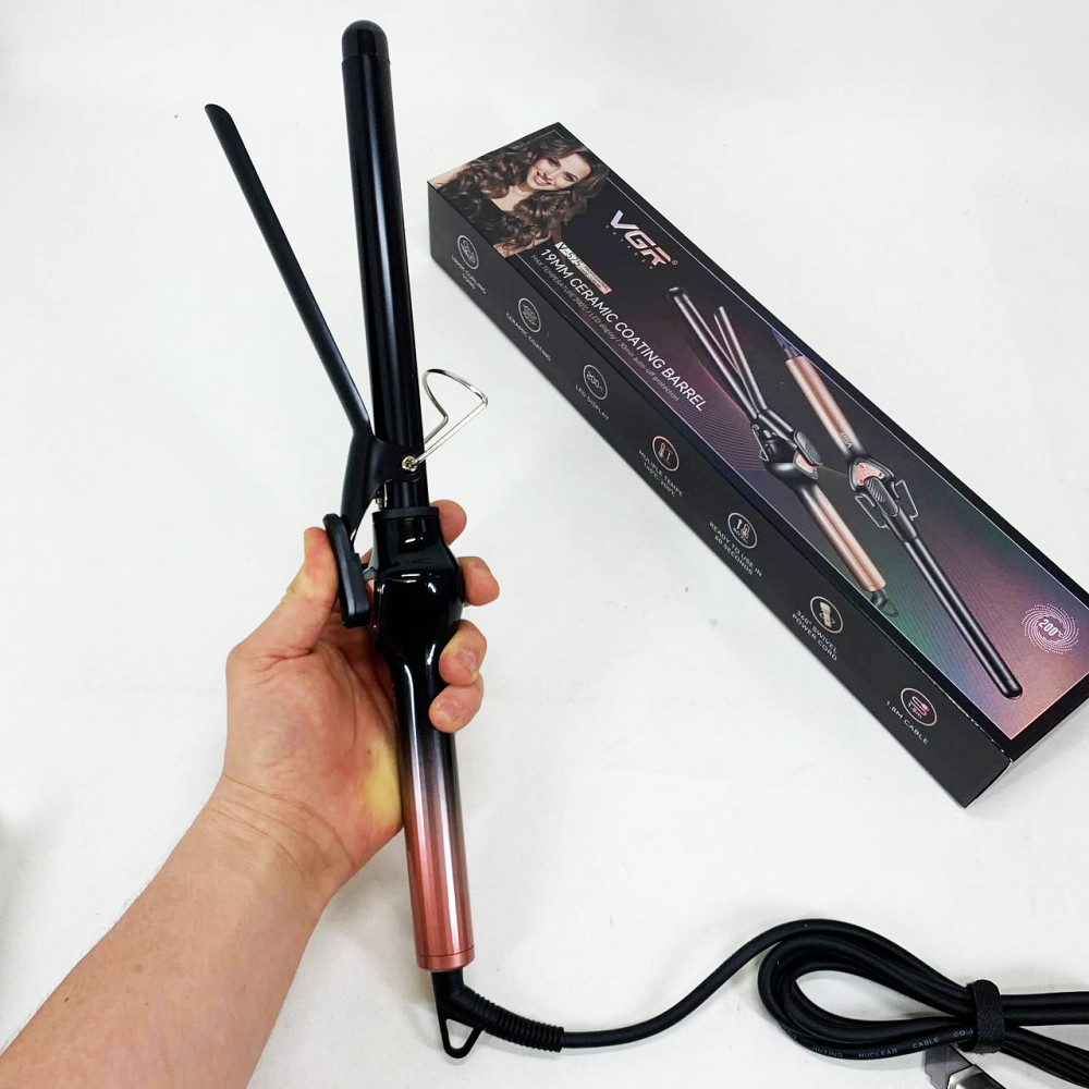 Багатофункціональна плойка для укладання та завивки волосся VGR, Плойка для волосся з комфортом XS-18 Івано-Франківськ - фото 6